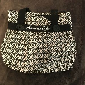 American Eagle patterned bag